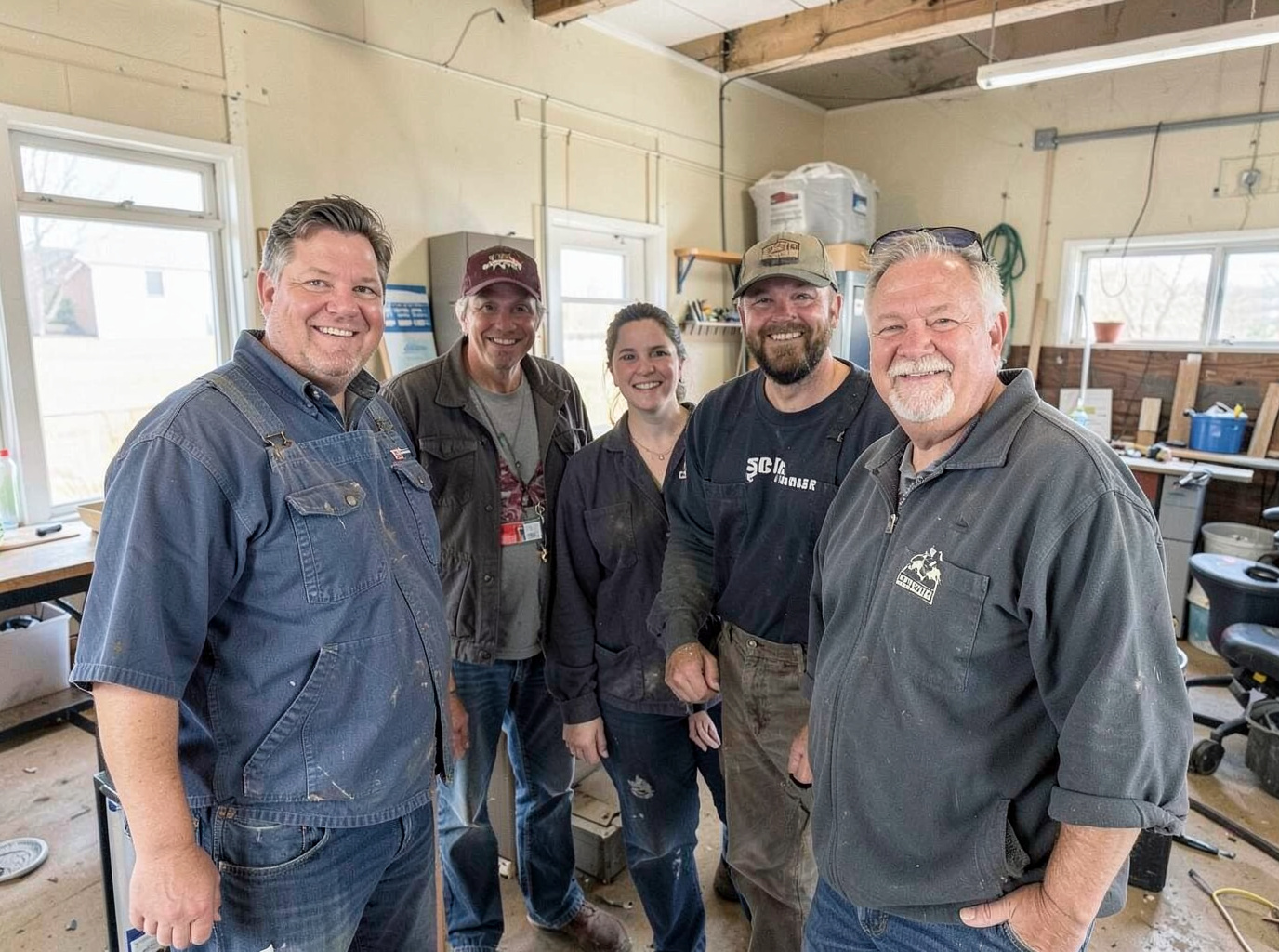 The Roofing Contractor Billings team at work in Billings
