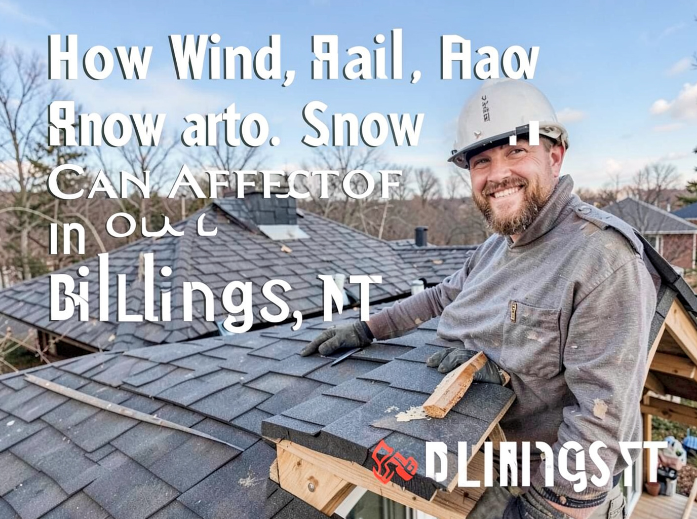 How Wind, Hail, and Snow Can Affect Roofs in Billings, MT