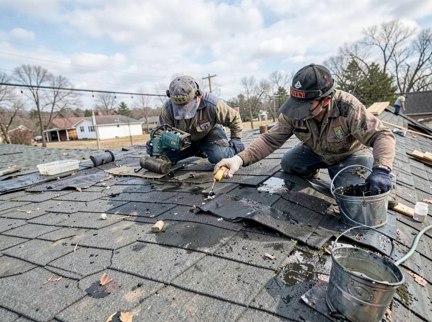 Hail Damage Roof Repair in Billings